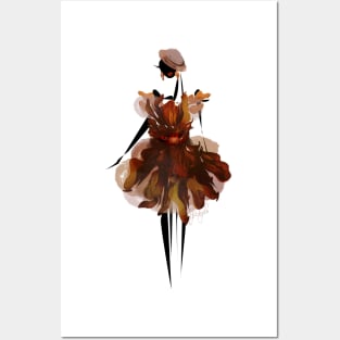 Fashion dress Posters and Art